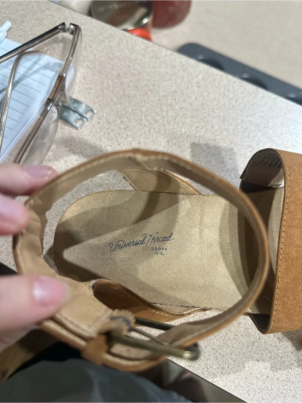 Universal Thread brown suede